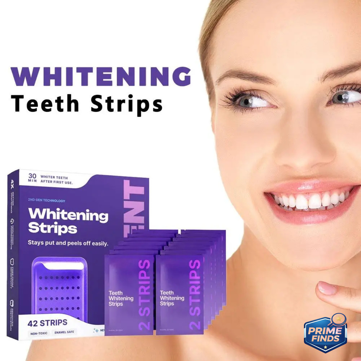 PrimeWhite™ Purple Whitening Strips