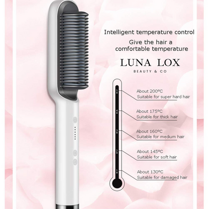 Professional Electric Hair Straightening Brush Advanced Technology for Perfect Hair!