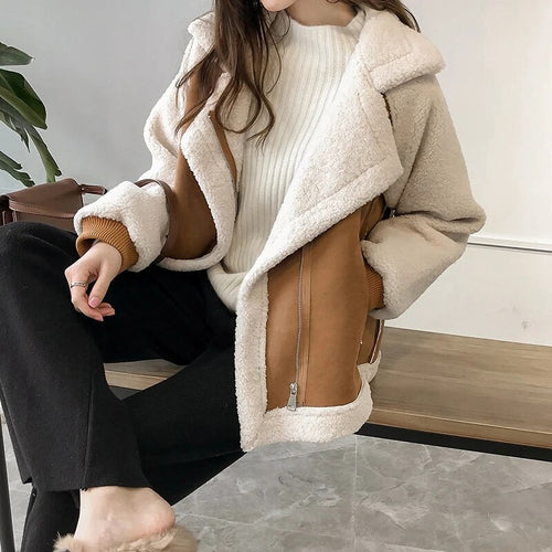 Fur jacket for women