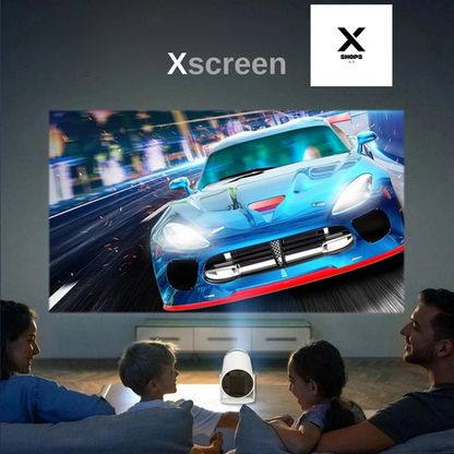 X screen portable projector